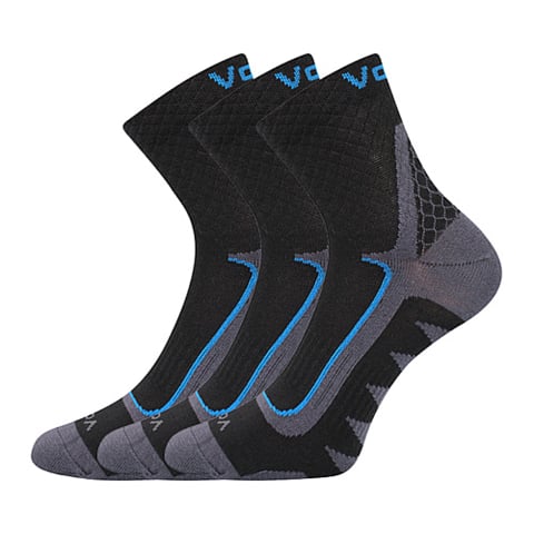 Ponožky VoXX KRYPTOX černá-modrá 35-38 (23-25)