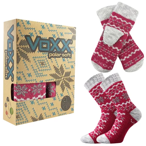 Ponožky VoXX TRONDELAG set magenta