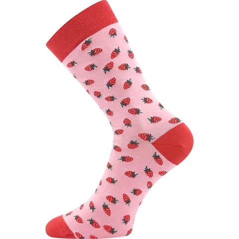 Barevné ponožky LONKA DEVIVE jahody