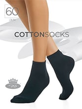 Dámské punčochové ponožky COTTON socks 60 DEN
