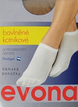 Bavlněné kotníkové ponožky Nela 68 DEN