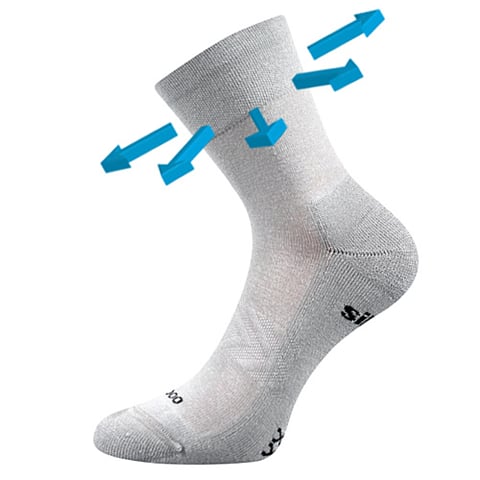 Sportovní ponožky VoXX ESENCIS světle šedá 39-42 (26-28)