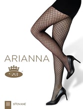 Dámské vzorované punčochové kalhoty síťované Arianna