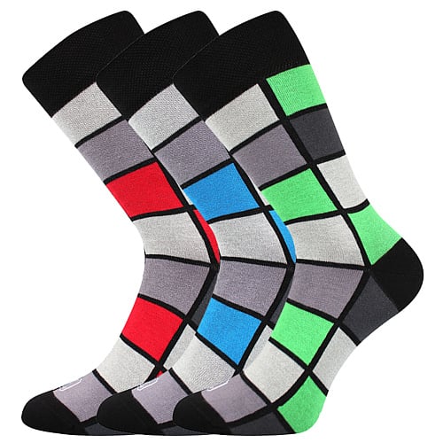 Společenské ponožky Lonka WEAREL 024 mix A 39-42 (26-28)