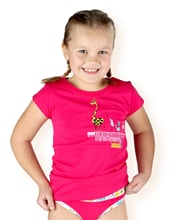 Dětské dívčí tričko GINA 28003P