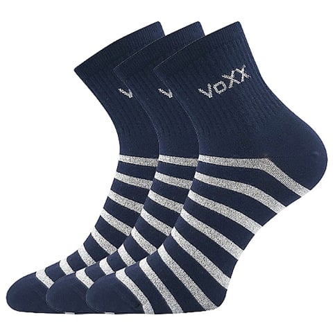 Dámské ponožky VoXX BOXANA pruhy tmavě modrá 35-38 (23-25)