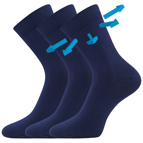 Ponožky Lonka DRBAMBIK tmavě modrá 43-46 (29-31)