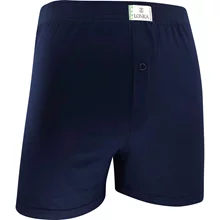Pánské trenky Wuzzy bambus LONKA tmavě modrá