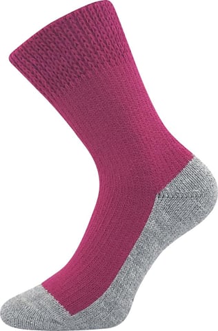 Spací ponožky fuxia 35-38 (23-25)