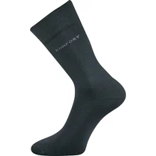 Bavlněné ponožky COMFORT tmavě šedá