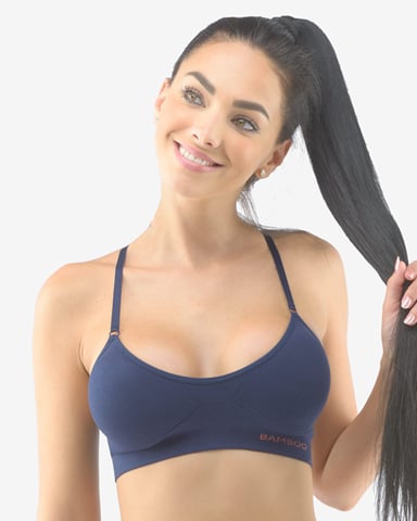 Dámská sportovní podprsenka s vycpávkami GINA 07020P