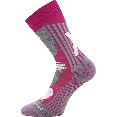 Nejteplejší ponožky VISION dětská fuxia