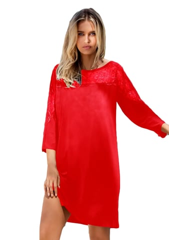 Dámská noční košile Aksel DKAREN červená XL