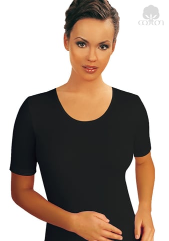 Dámské tričko Nina EMILI černá 3XL