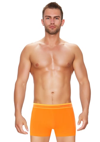 Pánské boxerky Active Wool BX10870 BRUBECK oranžová S