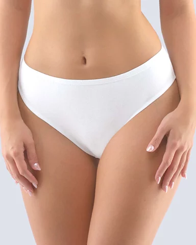 Dámské klasické kalhotky GINA 10283P bílá XL/XXL